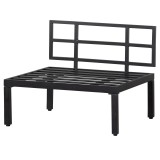 3GDE946 ALU BENCH OUTDOOR BLACK 73X90X83 10KG 275EURO